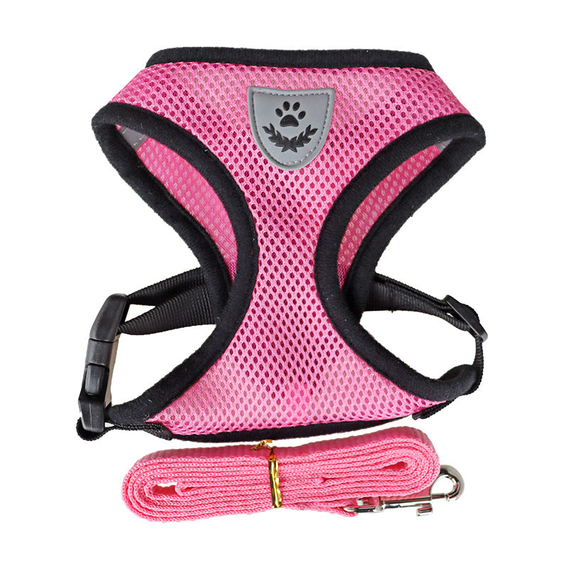 BreathableMesh Hundegeschirr & Leine Set – Ultraleicht & Komfortabel