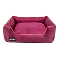 Gloria QUARTZ Eleganter Schlafplatz für Hunde – 70 x 60 cm (Rosa)