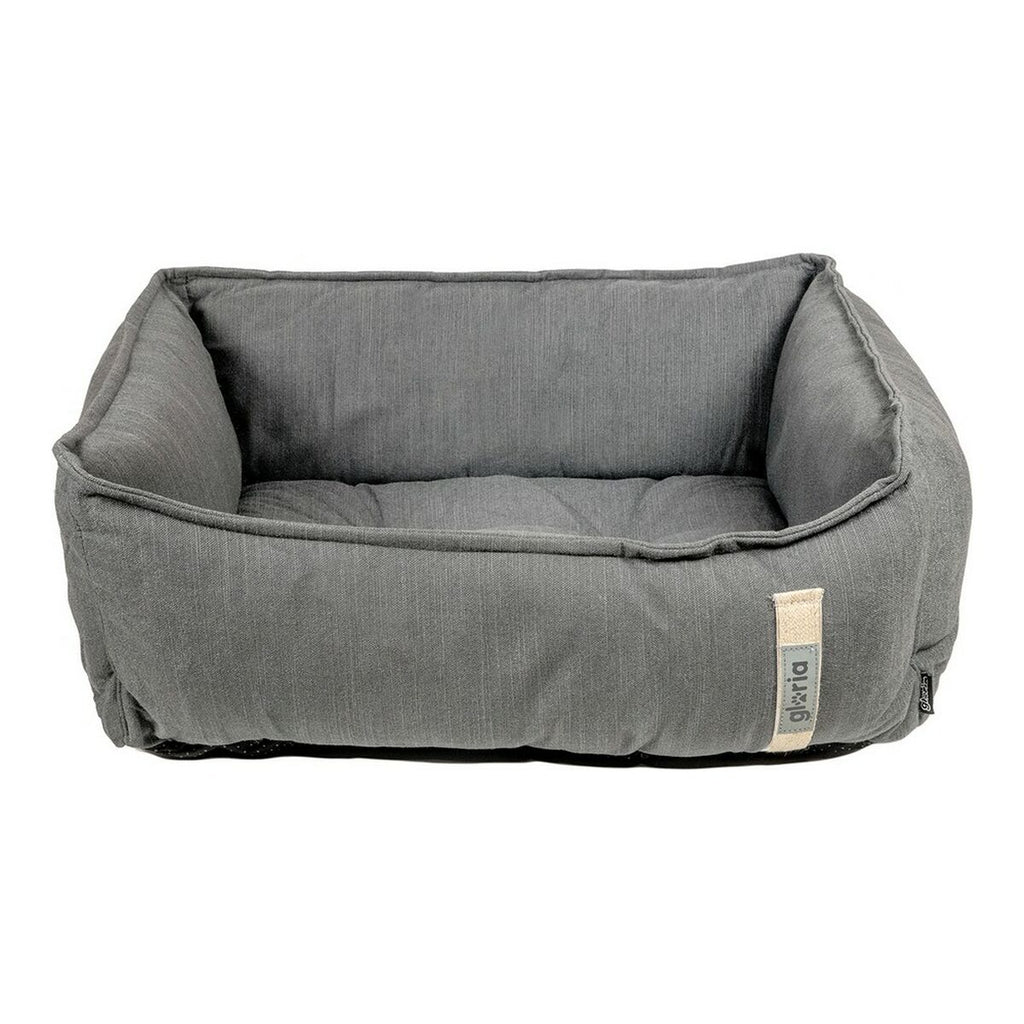 Gloria GREEN DREAMS Komfortables Hundebett – 68 x 56 cm (Grau)