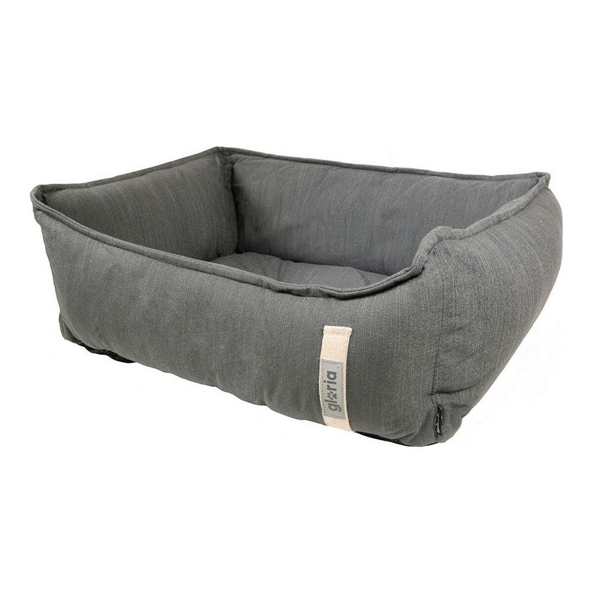 Gloria GREEN DREAMS Komfortables Hundebett – 68 x 56 cm (Grau)