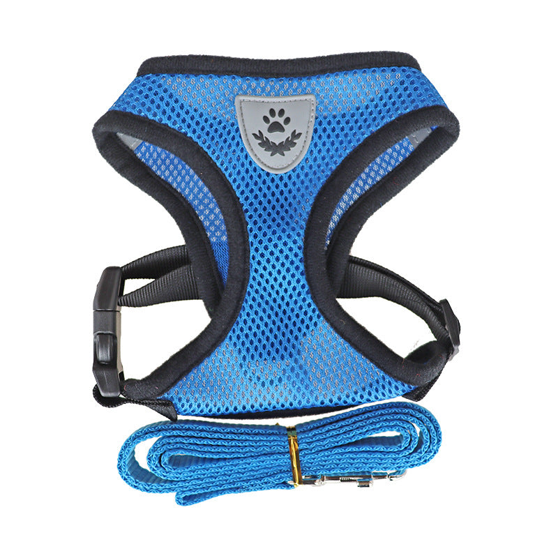 BreathableMesh Hundegeschirr & Leine Set – Ultraleicht & Komfortabel