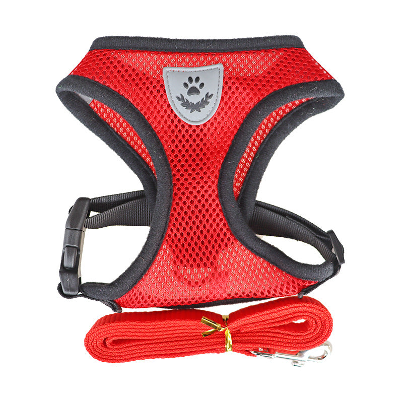 BreathableMesh Hundegeschirr & Leine Set – Ultraleicht & Komfortabel
