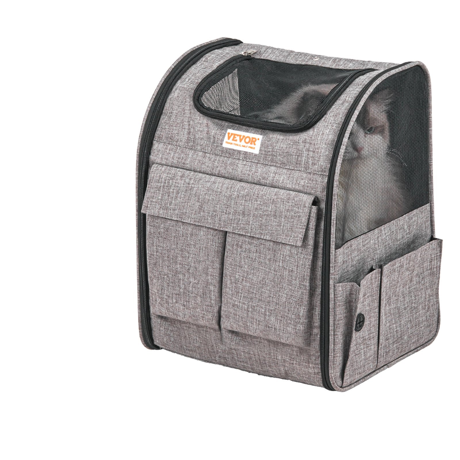 3-in-1 Haustiertrolley & Rucksack mit Rollen – Für Katzen & kleine Hunde